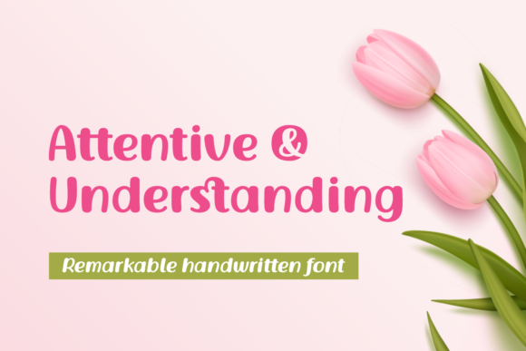 Attentive and Understanding: A Display Font That Speaks to Your Audience