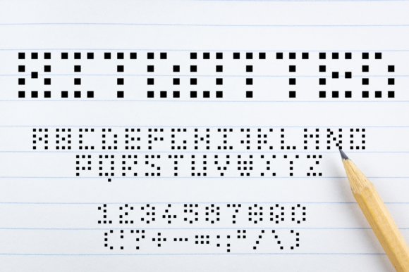 Bit Dotted: A Playful Display Font for Modern Digital Campaigns