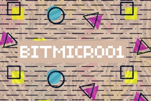 BitMicro01: A Sharp Display Font for Modern Marketing Visuals