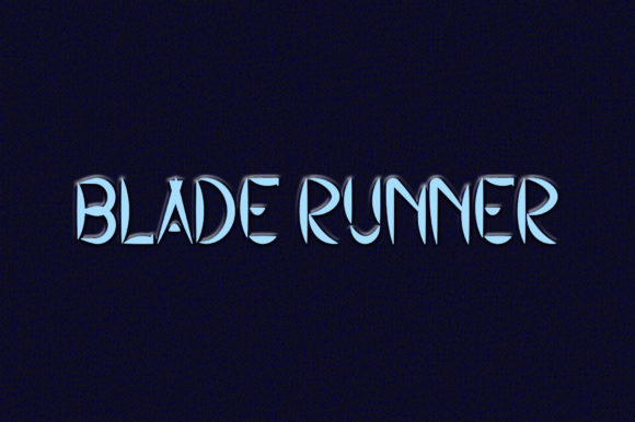 Blade Runner Font: A Stylish Yet Practical Choice for Small Business Branding