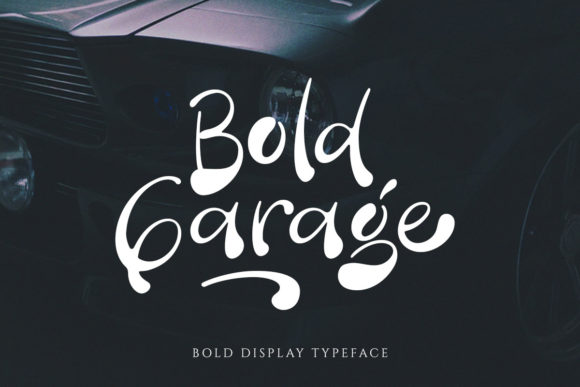 Bold Garage: A Stylish Display Font for Modern Web Design