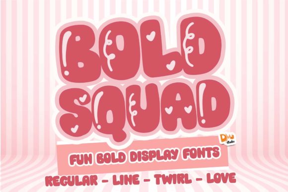Bold Squad: A Dynamic Display Font for Editorial Design and Digital Publishing