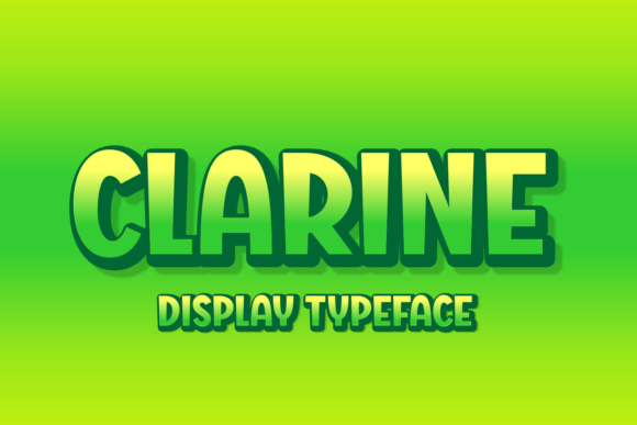 Clarine: The Playful Display Font That Elevates Digital Marketing and Social Media Visuals