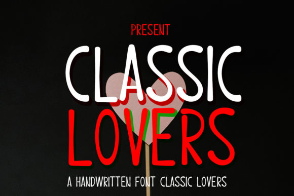 Classic Lovers: A Stylish Display Font for Bold Brand Identities