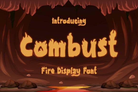Combust: A Bold Display Font for High-Impact Design