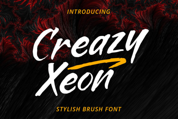 Crazy Xeon: A Bold Display Font That Adds Street Art Flair to Branding