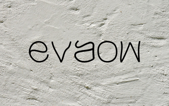 Evaow: A Fresh Display Font for Modern Web Design Projects