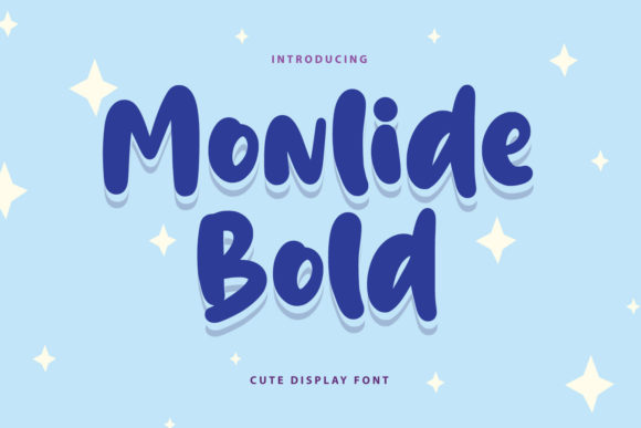 Monlide Bold: A Cheerful Typeface for Editorial Design Projects