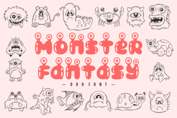Monster Fantasy: A Spooky-Cool Font for Bold Branding