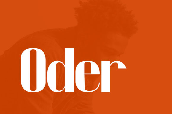 Oder: A Minimal Display Font That Elevates Web Design