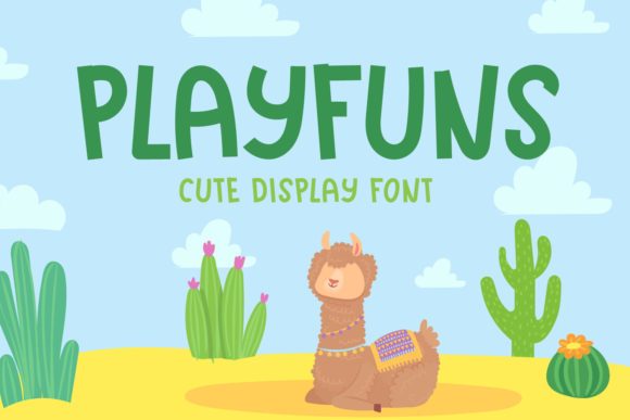 Playfuns: A Trendy Display Font That Elevates Small Business Branding