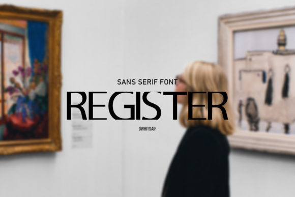 Register: A Minimalist Sans Serif Font for Modern Web Design Projects