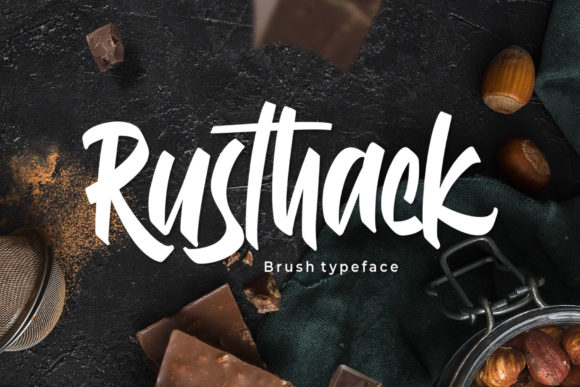 Rusthack: A Dynamic Display Font for Modern Marketing Visuals
