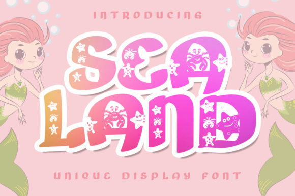 Sealand: A Decorative Font That Elevates Editorial Design with Oceanic Charm