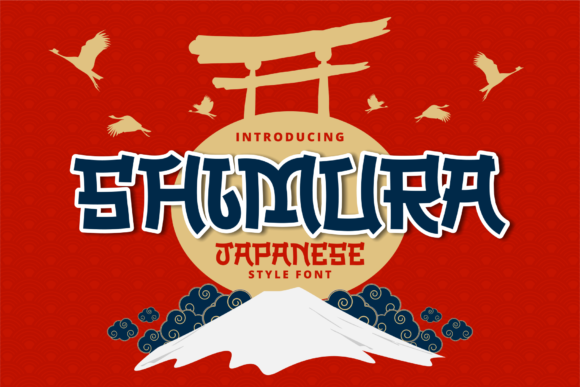 Shimura: A Stylish Display Font for Timeless Editorial Design