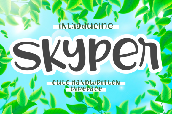 Skyper: A Trendy Display Font That Works Harder Than You’d Expect