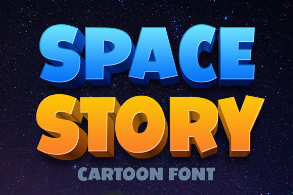 Space Story: A Playful Font for Thoughtful Editorial Design