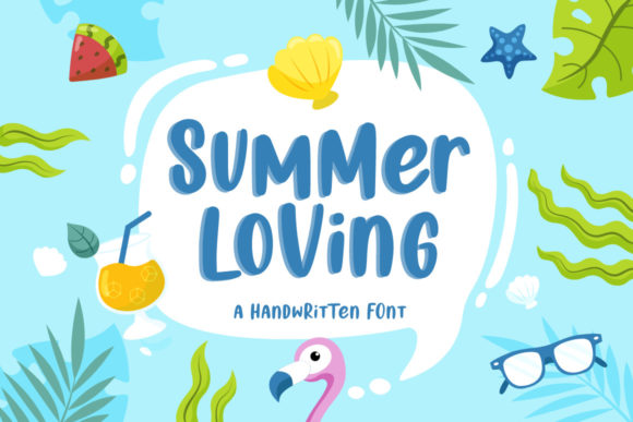 Summer Loving: A Playful Display Font for Business Branding