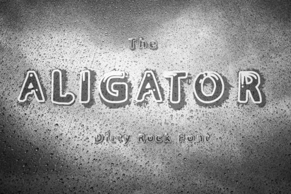 The Aligator: A Bold Display Font for High-Impact Campaign Graphics