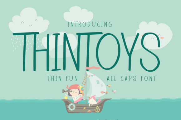 Thin Toys: A Fresh Sans Serif Font for Modern Branding Projects