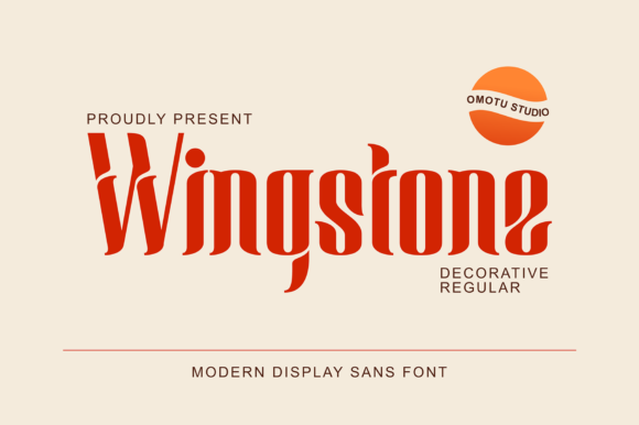 Wingstone: A Modern Blackletter Font for Elegant Editorial Design